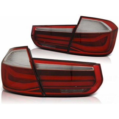 Zadní světla BMW F30, 2011-2015, led bar, červené, kouřové – Hledejceny.cz