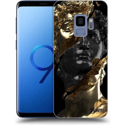 Pouzdro Picasee silikonové Samsung Galaxy S9 G960F - Black Gold černé – Zboží Mobilmania