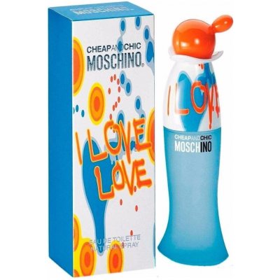 Moschino Cheap And Chic I Love Love toaletní voda dámská 50 ml – Zboží Mobilmania