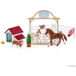 Schleich 42458 ohrada s koníky a fenka Ruby – Zboží Mobilmania