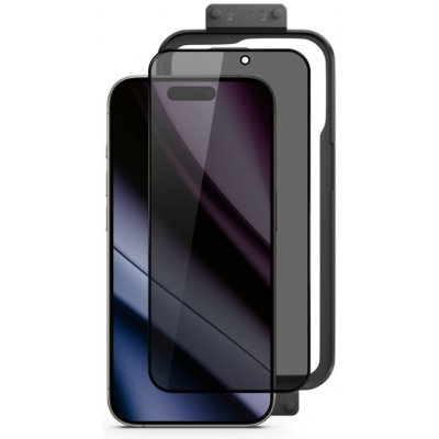 Epico Privacy Glass 3D for iPhone 16 s instalačním rámečkem 90812151300014 – Zboží Mobilmania