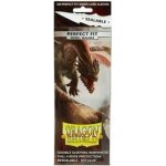 Obaly na karty Dragon Shield Perfect Fit Sleeves Smoke Sealable 100ks – Zboží Živě