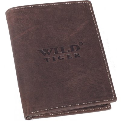 Wild Tiger Pánská kožená peněženka AM 28 123 tmavě hnědá – Zbozi.Blesk.cz