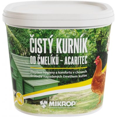 Mikrop Čistý kurník od čmelíků Acaritec 1kg – Zboží Dáma