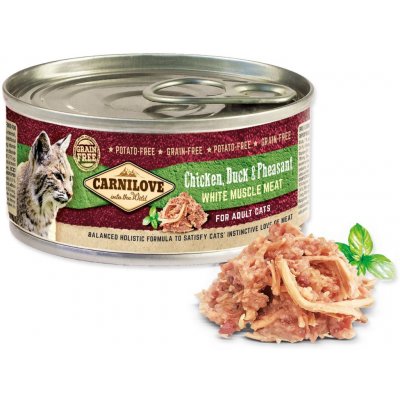Carnilove Cats WMM Adult Chicken Duck & Pheasant 100 g – Hledejceny.cz