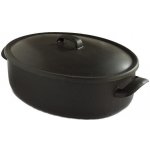 BELIS Smaltovaný oválný pekáč s poklicí 32 x 24 x 11 cm 6.5 l BSE 87232-67B00003 – Sleviste.cz