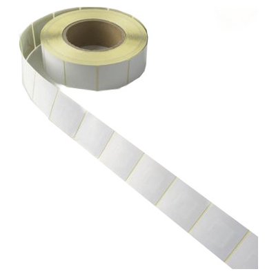 RF bezpečnostní etiketa - 40mm x 40mm, bílá, 1000 et/kot. (cena za 1000ks) – Zboží Živě