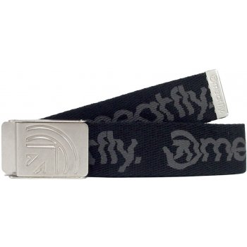 Meatfly pásek Fusion belt B Black