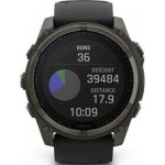 Garmin Fenix 8 51mm Sapphire Solar Titanium Carbon Gray/Black 010-02907-11 – Hledejceny.cz