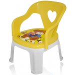 Jenifer Child Yel3 židle s pískající podsedákem plastová žlutá – Zboží Mobilmania