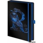 CurePink Poznámkový A5 blok Harry Potter: Ravenclaw 14,8 x 21 cm SR72695 – Zboží Dáma