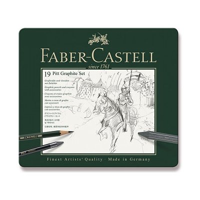 Faber-Castell Kreslířská sada Pitt 19ks – Hledejceny.cz