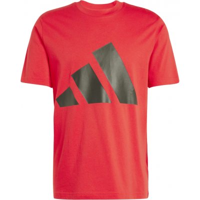 adidas pánské tričkoBig Logo Tee červená černá – Hledejceny.cz