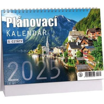 stolní plánovací s citáty / 23cm x 16cm / K760 2025 – Sleviste.cz