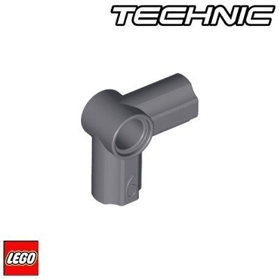 LEGO® 32014 42155 SPOJKA -6- pin / axle 90° Tmavě-Šedá – Sleviste.cz
