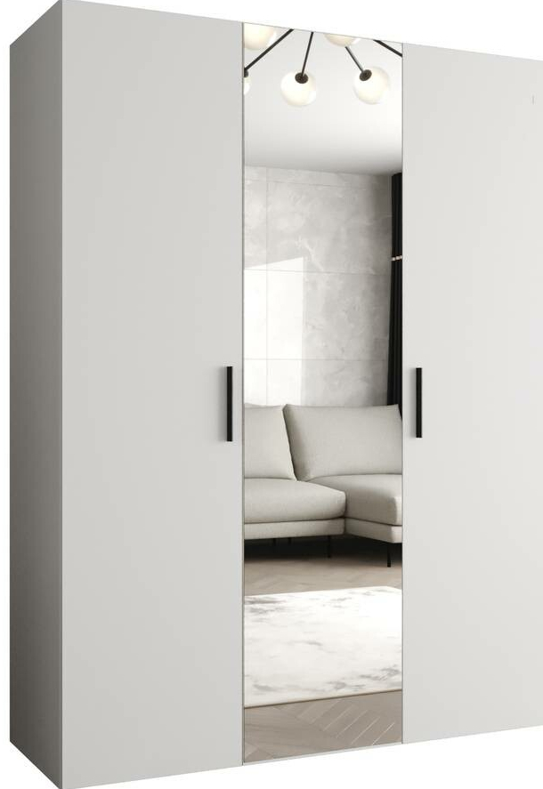 Abiks Meble Bari 2 150 cm Bílá Černá