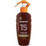 Nubian suchý olej na opalování SPF15 200 ml – Sleviste.cz