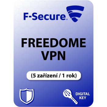 F-Secure Freedome VPN - 5 lic. 1 rok (FCFDBR1N005E1)