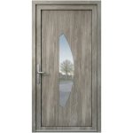 OknaDvereNaMiru.cz Vchodové dveře STYL 115 ořech 110 x 215 cm – Hledejceny.cz