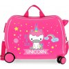 Cestovní kufr JOUMMABAGS Roll Road Little Me Unicorn Pink MAXI 50x38x20 cm 34 l