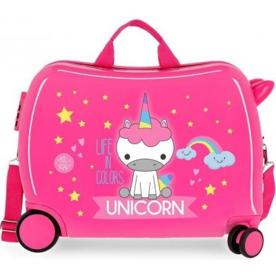 JOUMMABAGS Roll Road Little Me Unicorn Pink MAXI 50x38x20 cm 34 l