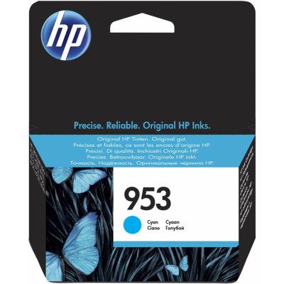HP 953 originální inkoustová kazeta azurová F6U12AE – Sleviste.cz