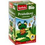 Apotheke Pohádkový Bio průduškový s jitrocelem 20 x 1,5 g – Zbozi.Blesk.cz