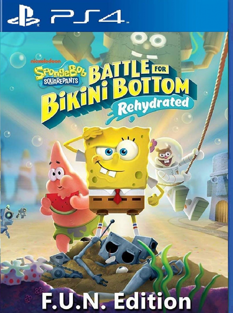Spongebob Squarepants Battle for Bikini Bottom Rehydrated (F.U.N. Edition)