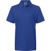 Dětské tričko James & Nicholson Dětská polokošile classic Polo junior modrá královská tmavá