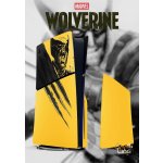 PlayStation 5 Console Cover - Marvels Wolverine: Battle Yellow Limited Edition – Hledejceny.cz