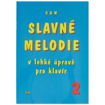 Slavné melodie 2 v lehké úpravě pro klavír + CD 1481071