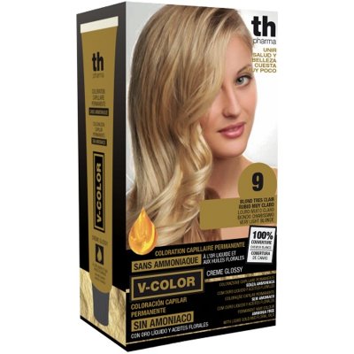 TH Pharma Barva na vlasy V-color velmi světlá blond 9