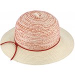 Fiebig Headwear since 1903 Dámský letní klobouček z papírové slámy červený – Hledejceny.cz