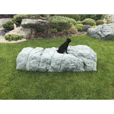 Back to Nature Giant rock model 9 - umělý kámen šedý 200 x 60 cm