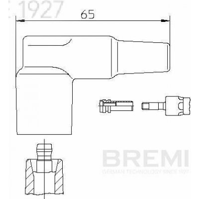 Zástrčka, rozdělovač BREMI 13255 – Hledejceny.cz