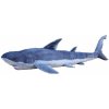 Plyšák žralok bílý délka 130 cm