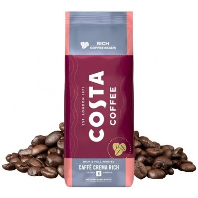 Costa Coffee Rich MEDIUM-DARK Roast zrnková káva 1 kg – Zboží Mobilmania