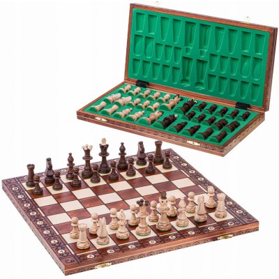 Juniorské dřevěné šachy Lux Square – Zboží Živě