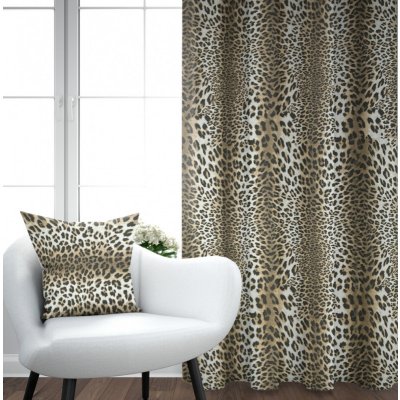 Ervi bavlněný závěs - Leopard – Hledejceny.cz