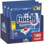Finish Quantum All in 1 kapsle do myčky nádobí Lemon Sparkle 180 ks – HobbyKompas.cz