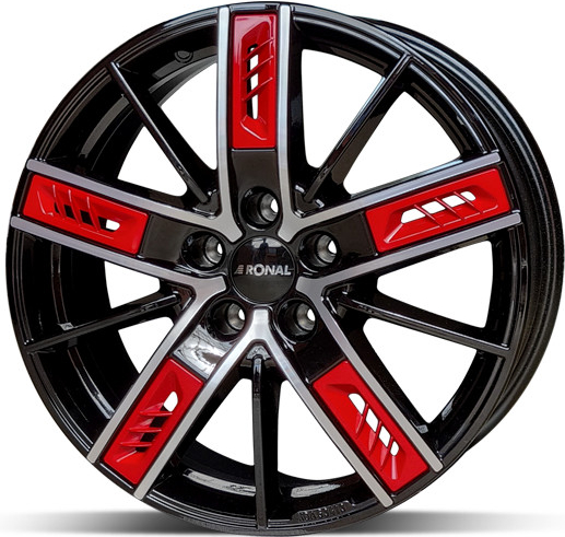 Ronal R67 8x18 5x114,3 ET50 red left