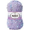 Příze Pletací příze Nako Kar Tanesi Baby 60308 - fialová