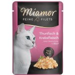 Miamor Feine Filets tuňák a krab jelly 100 g – Hledejceny.cz