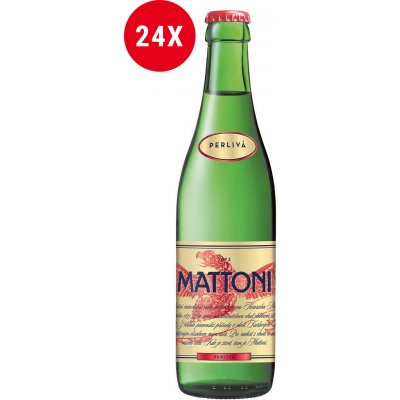 Mattoni minerální voda perlivá sklo 24 x 330 ml