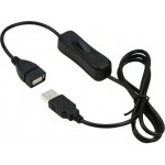 PremiumCord KUPAASW1 prodluž. s vyp. USB M/F 1m – Zboží Mobilmania