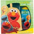 Sesame street 2 x pěna 236 ml + žínka dárková sada