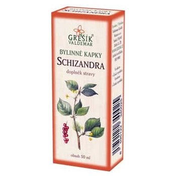 Grešík Schizandra bylinné kapky 50 ml