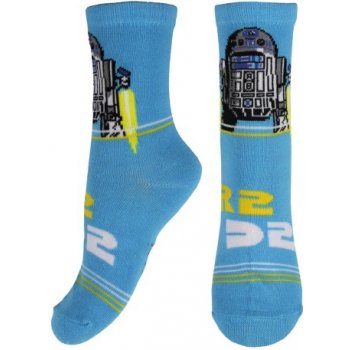 E plus M Chlapecké ponožky Star Wars - modré