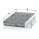 Filtr, vzduch v interiéru MANN-FILTER CUK 2747 – Hledejceny.cz