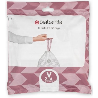 Brabantia PerfectFit pytle 3 L V 40ks v balení 12µm – Zboží Dáma